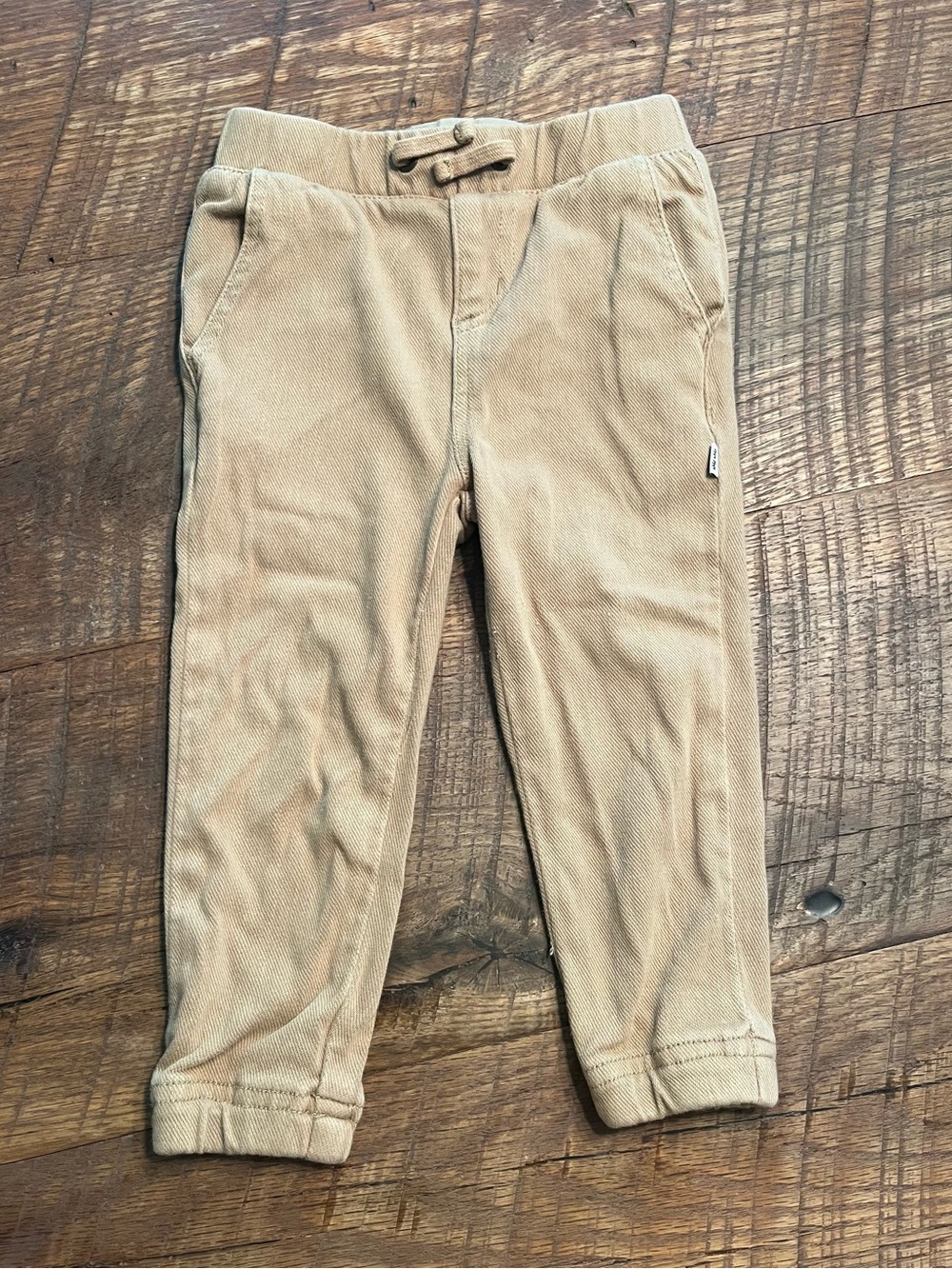Little Sleepies Kids Tan Pull-On Pants